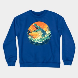 crocodile Crewneck Sweatshirt